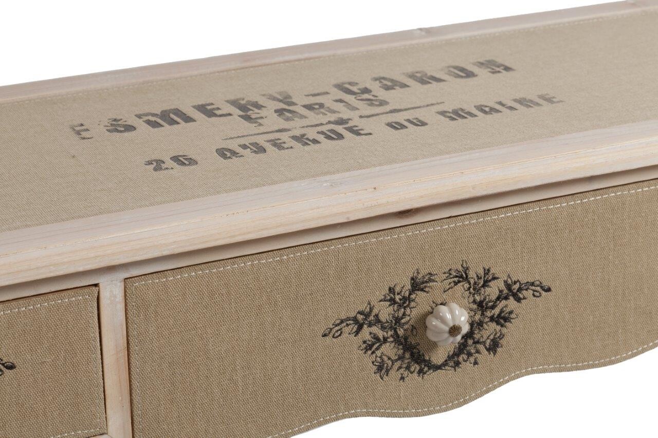 Туалетный столик с ящиками и отделкой из джута Monmuerta - изображение 2