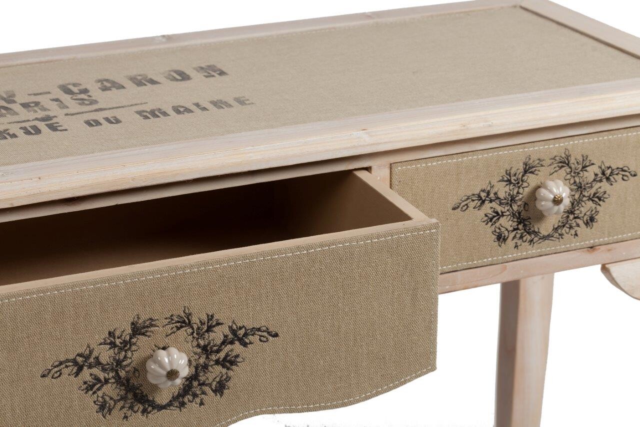 Туалетный столик с ящиками и отделкой из джута Monmuerta - изображение 3