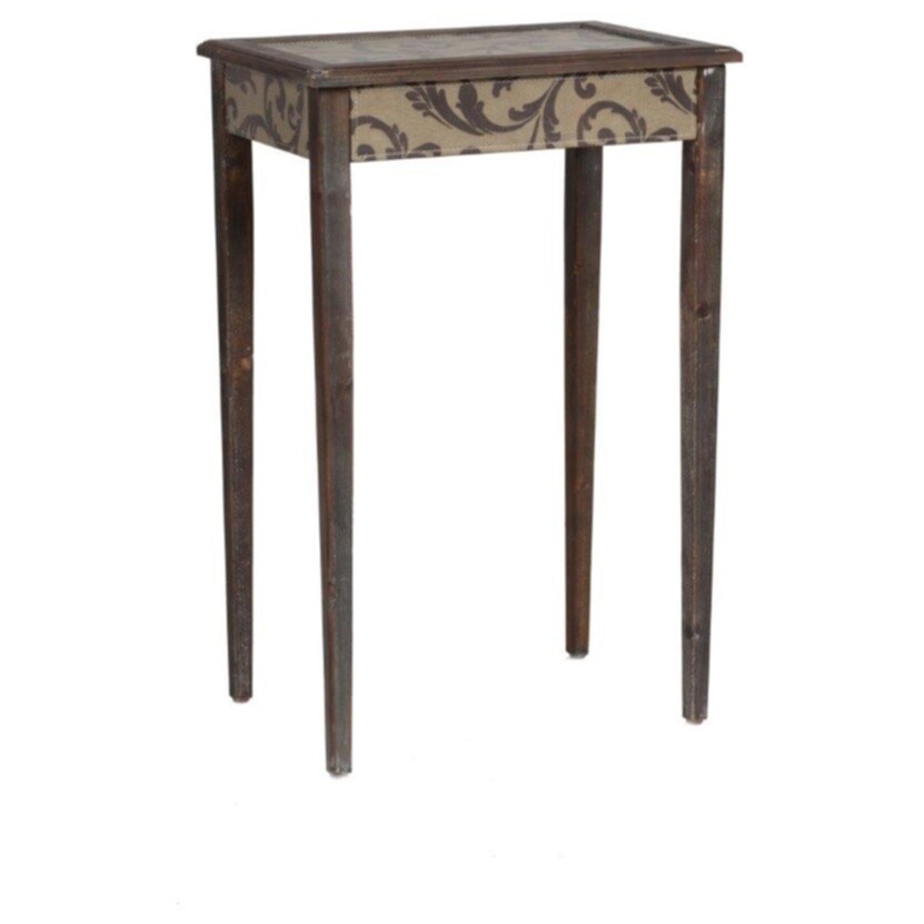 Кофейный столик деревянный с текстильной отделкой Tentacion - изображение 2