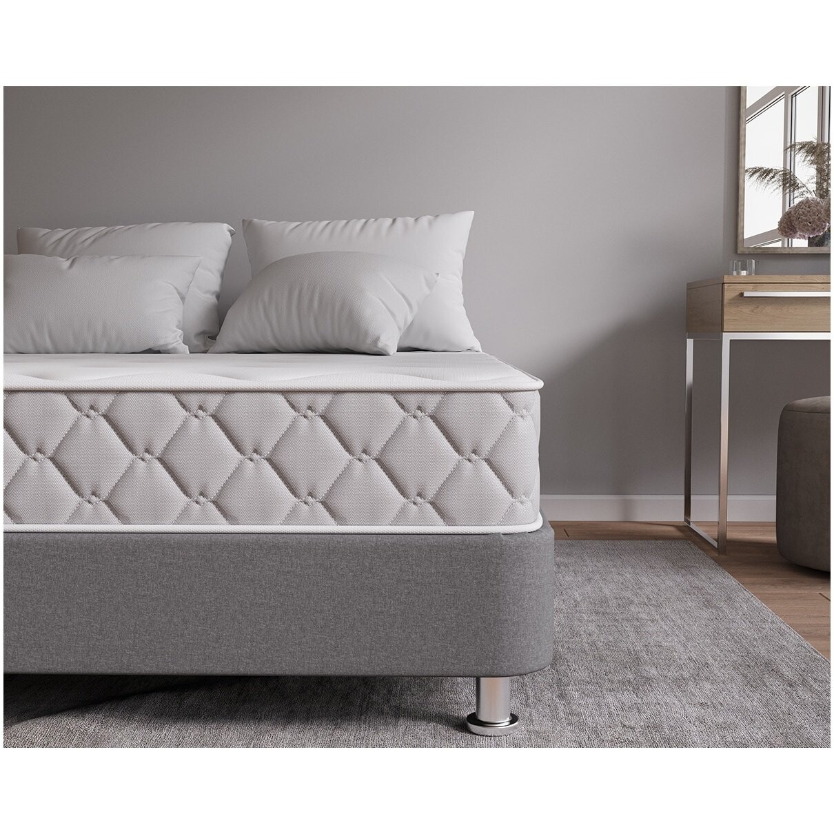 Матрас двусторонний с независимыми пружинами 160х200 Comfort Plus M - изображение 4