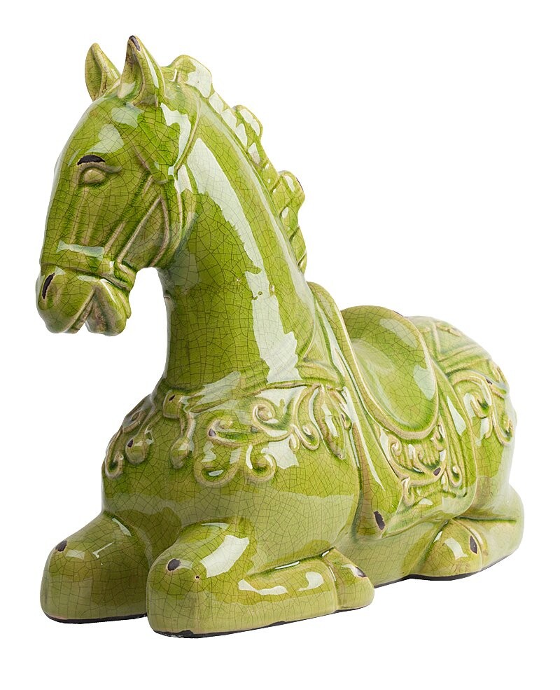 Статуэтка зеленая "Лошадь" Parada Olive - изображение 2