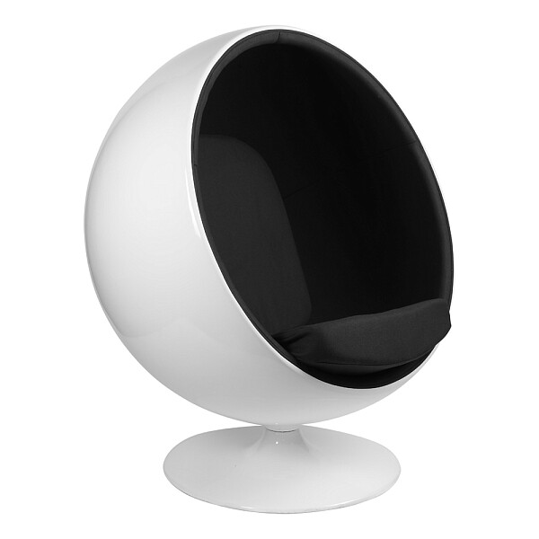 Кресло Eero Aarnio Style Ball Chair черное - изображение 1