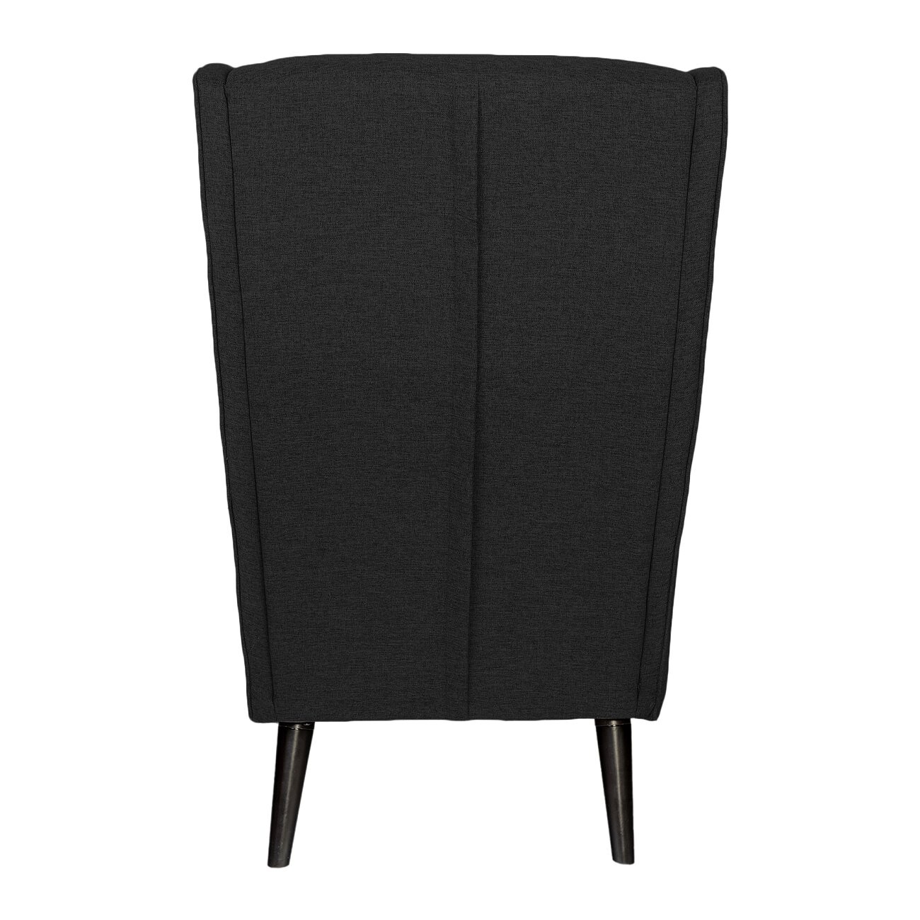 Кресло черное с ушами высокое Agatha Christie - изображение 4