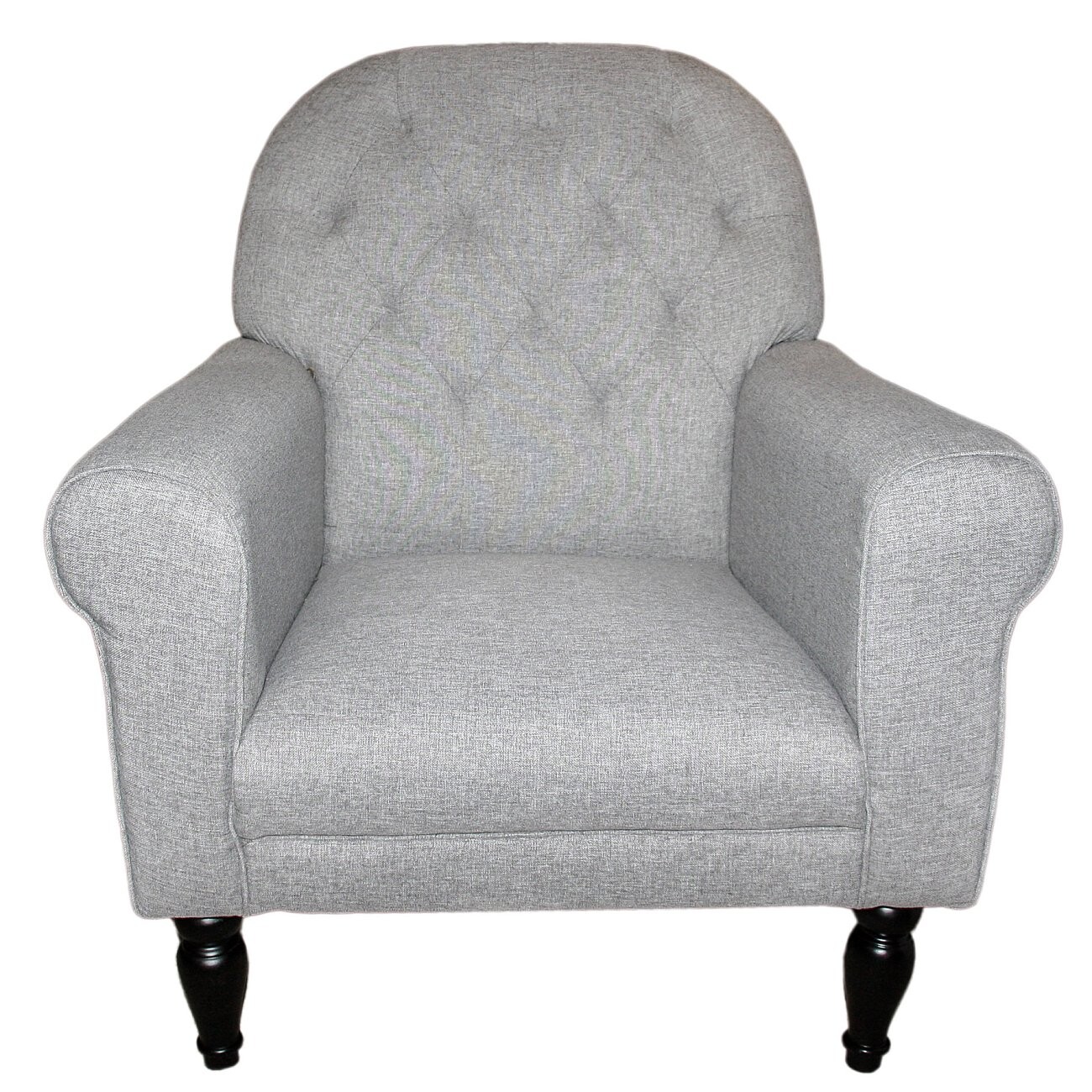 Кресло с мягкими подлокотниками серое Walter Scott - изображение 3