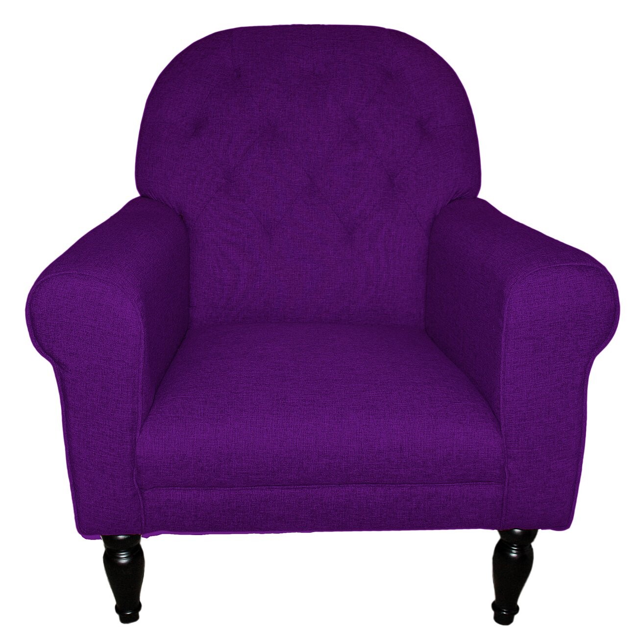 Кресло с мягкими подлокотниками фиолетовое Walter Scott - изображение 3