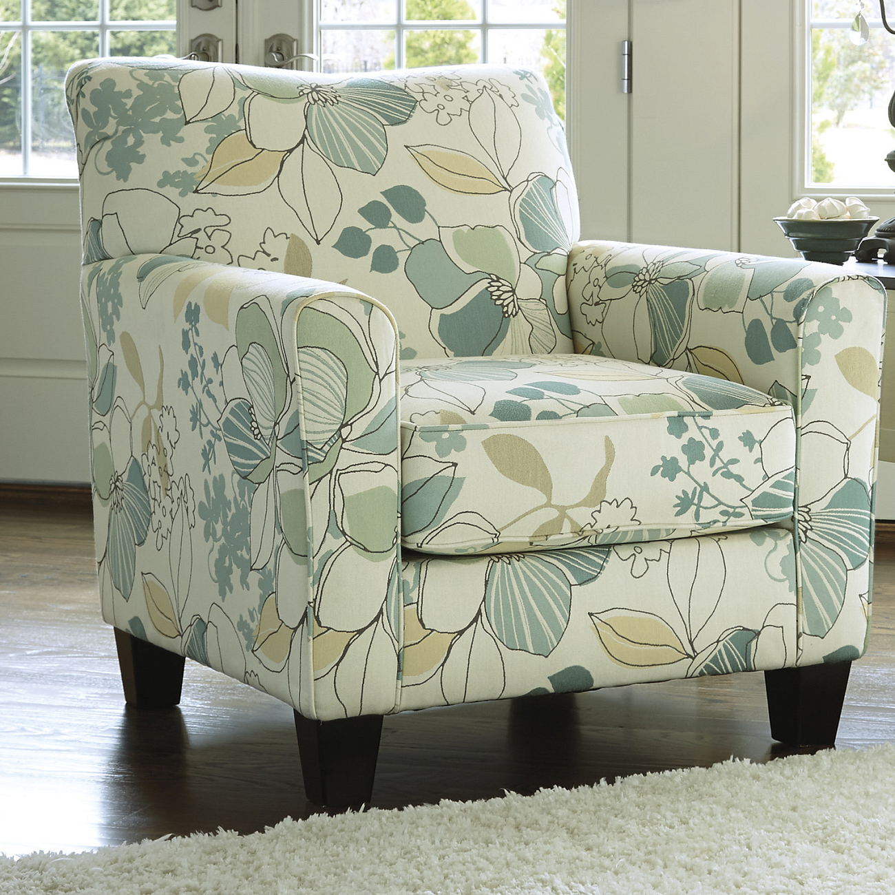 Кресло мягкое молочно-мятное Richard - изображение 3