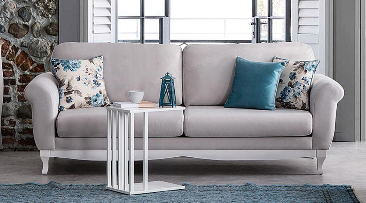 Кресло мягкое с белыми ножками цветное Richard - изображение 3