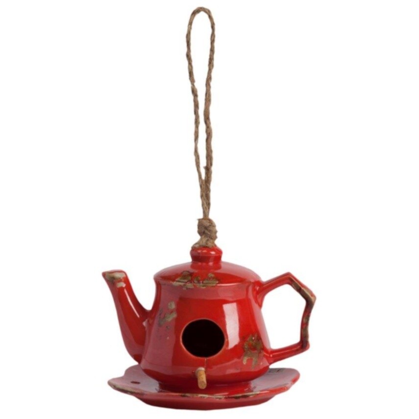 Aромолампа для эфирных масел красная в виде чайника Candelero Red - изображение 2