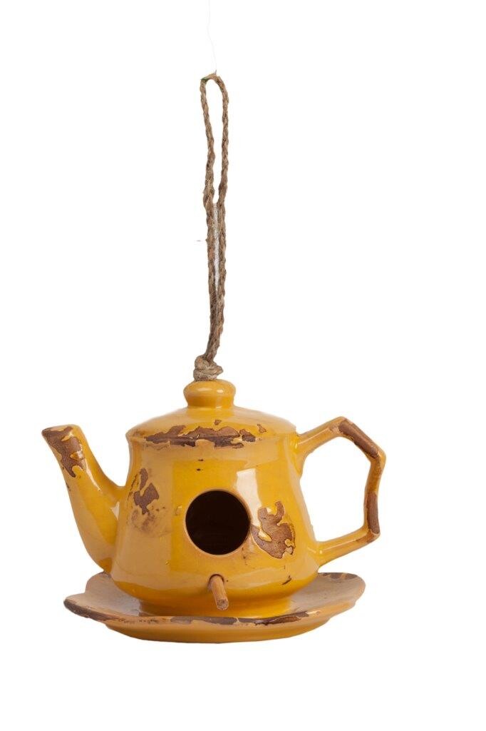 Aромолампа для эфирных масел желтая в виде чайника Candelero Yellow - изображение 2