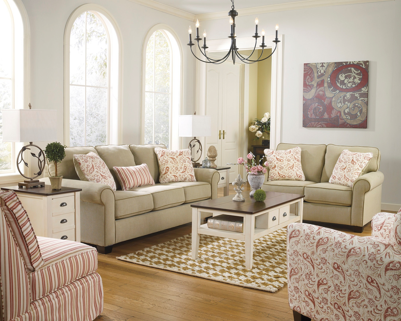 Диван двухместный светло-серый велюр Р Costy - изображение 2