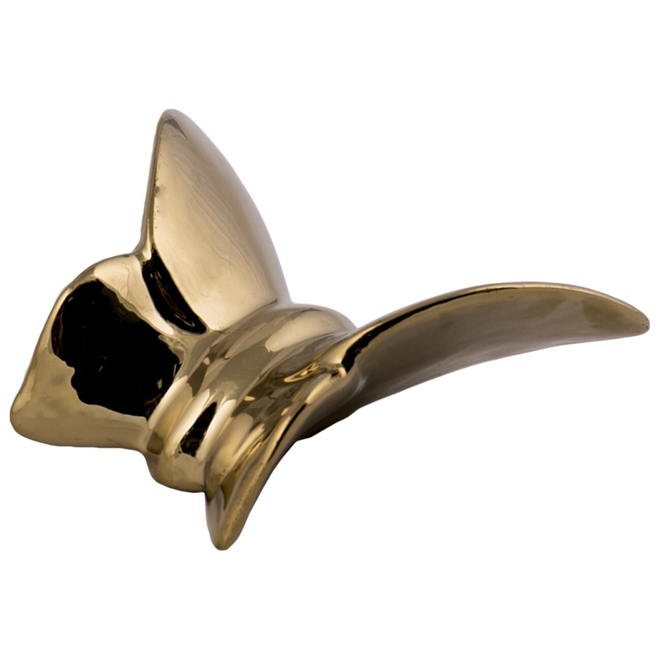 Декоративная бабочка Mahaon 3 Золото   h8 (11*8*4) - изображение 3