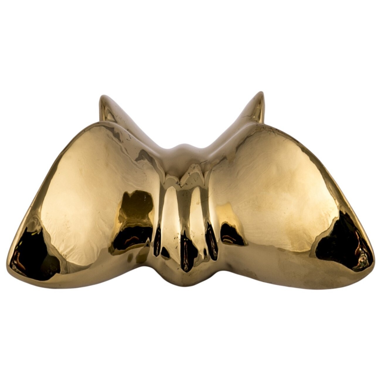 Декоративная бабочка Mahaon 3 Золото   h8 (11*8*4) - изображение 4