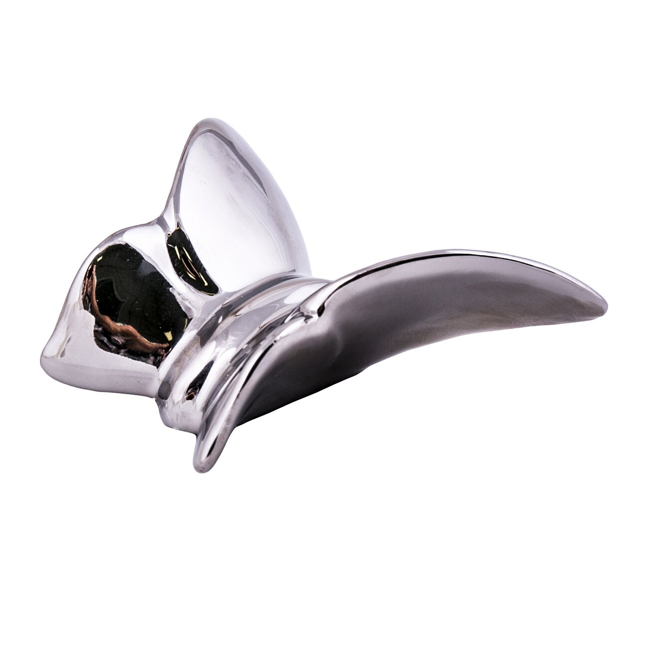 Декоративная бабочка Mahaon 3 Серебро   h8 (11*8*4) - изображение 3