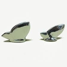 Декоративная бабочка Mahaon 4 Серебро   h7 (10*7*2) - изображение 2