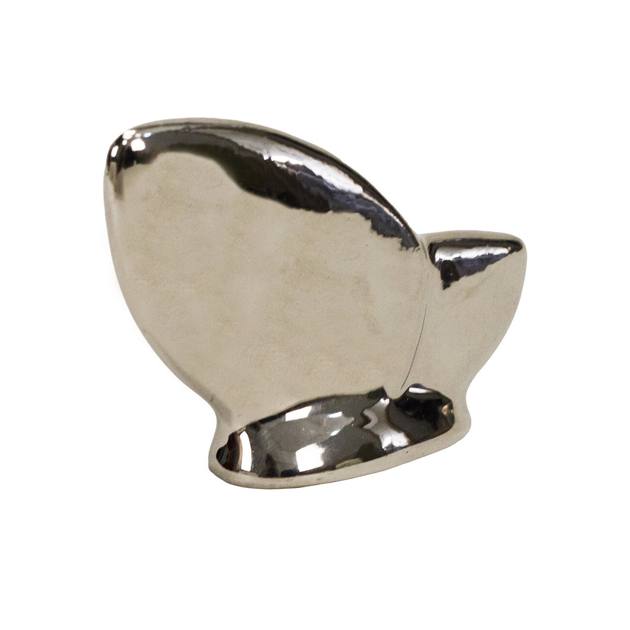 Декоративная бабочка Mahaon 5 Серебро   h7 (5*7*2) - изображение 3