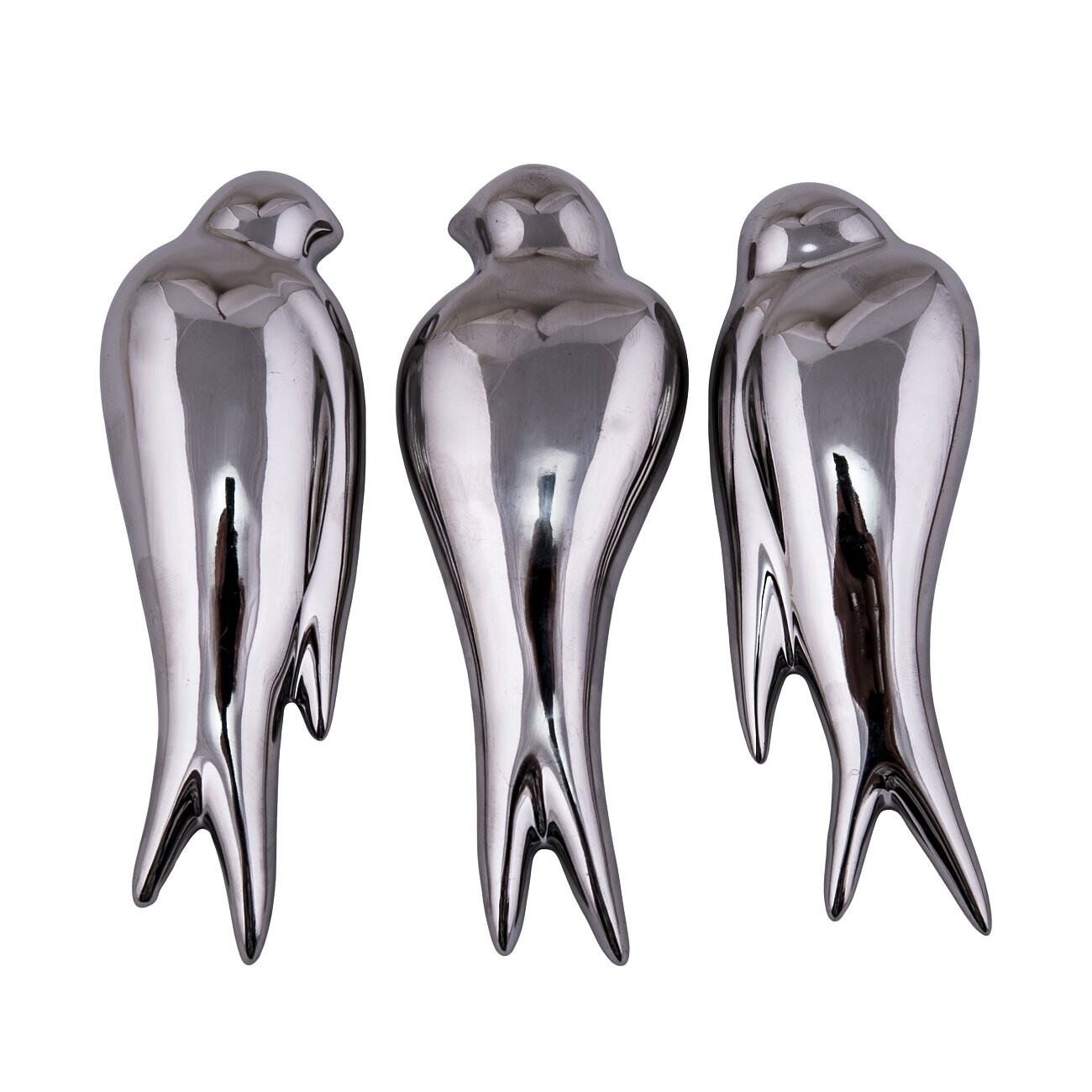 Декоративная ласточка Magic swallow 1 
 Серебро - изображение 4