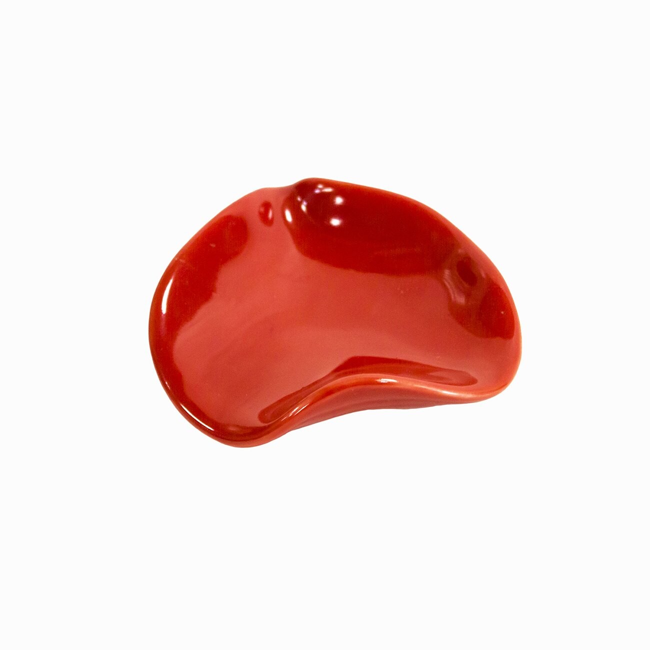 Декоративный элемент "Лепесток розы красный", 8 см - изображение 2