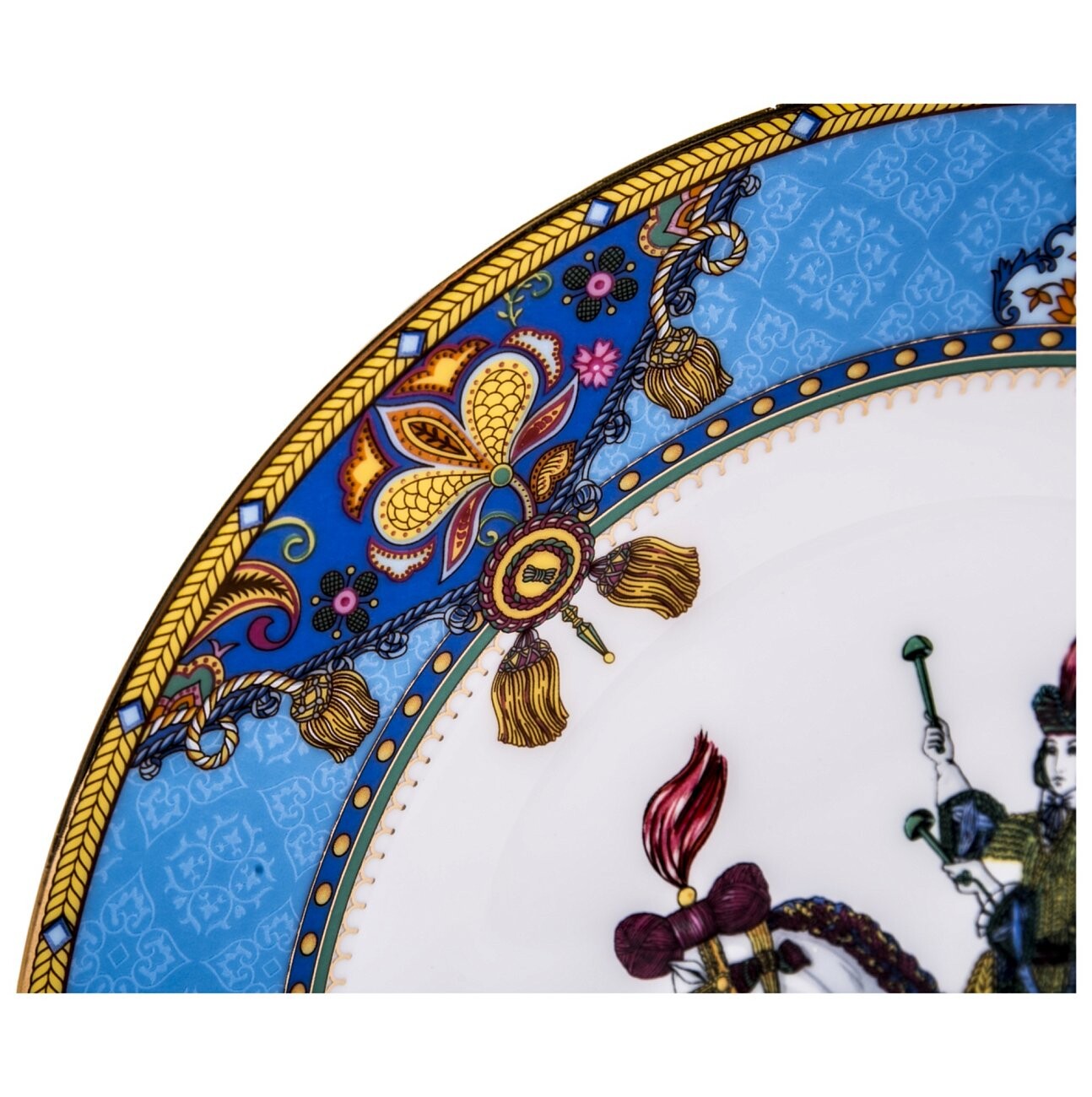Тарелка Jinete голубая 25 см - изображение 3