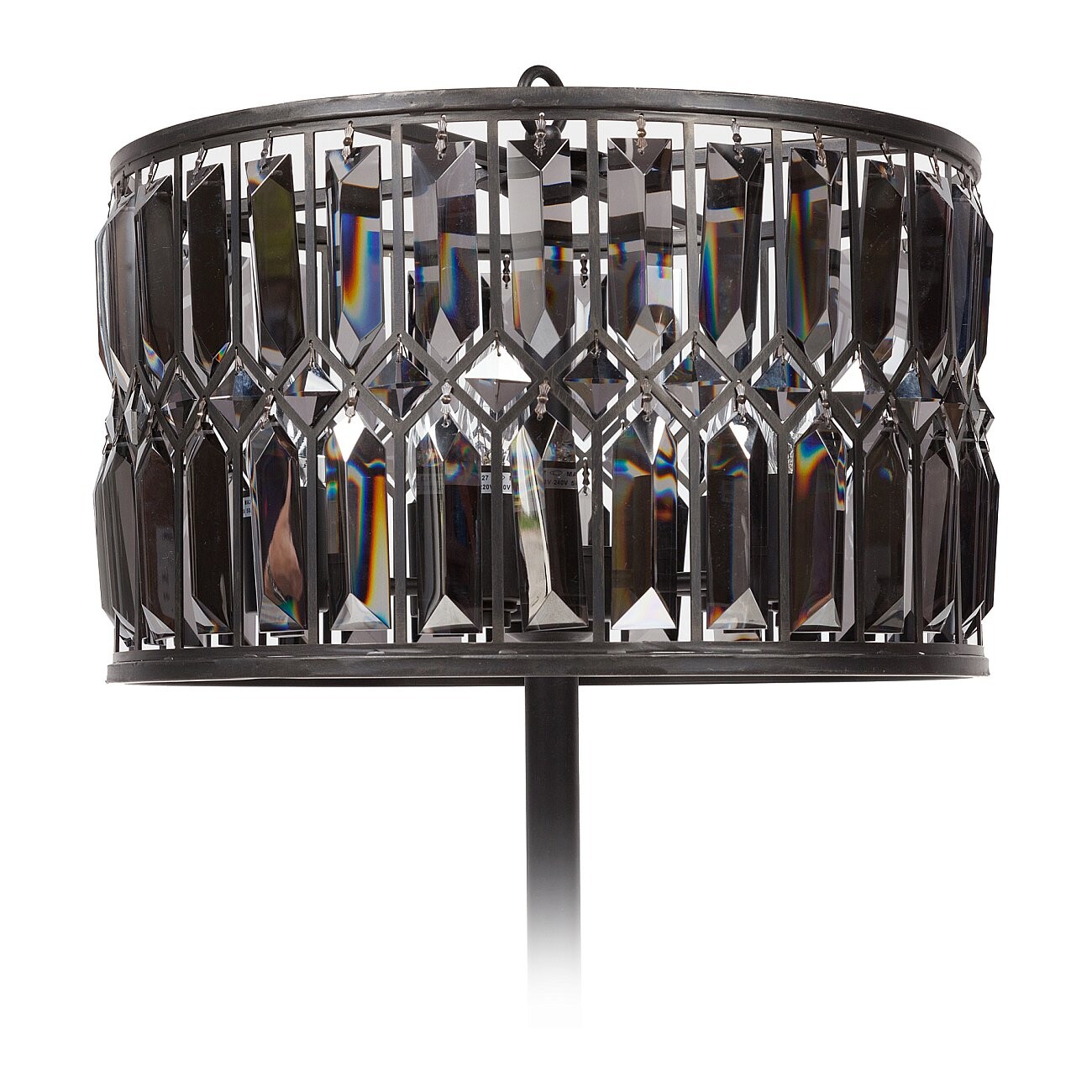 Торшер напольный черный Vincello - изображение 2