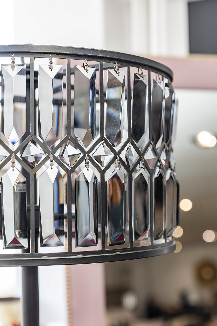 Торшер напольный черный Vincello - изображение 5