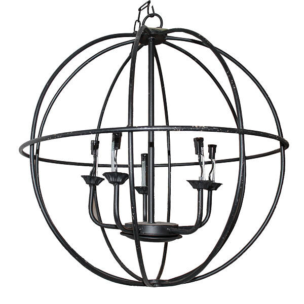 Люстра-клетка Gwen чёрная - изображение 1