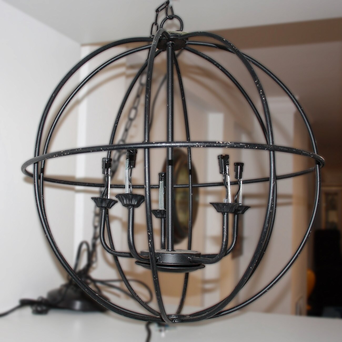 Люстра-клетка Gwen чёрная - изображение 2