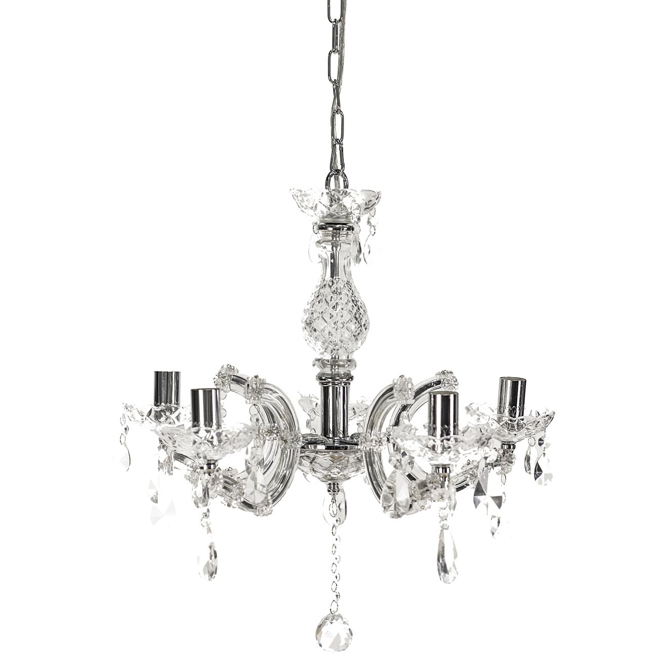 Люстра Lenura прозрачная - изображение 2