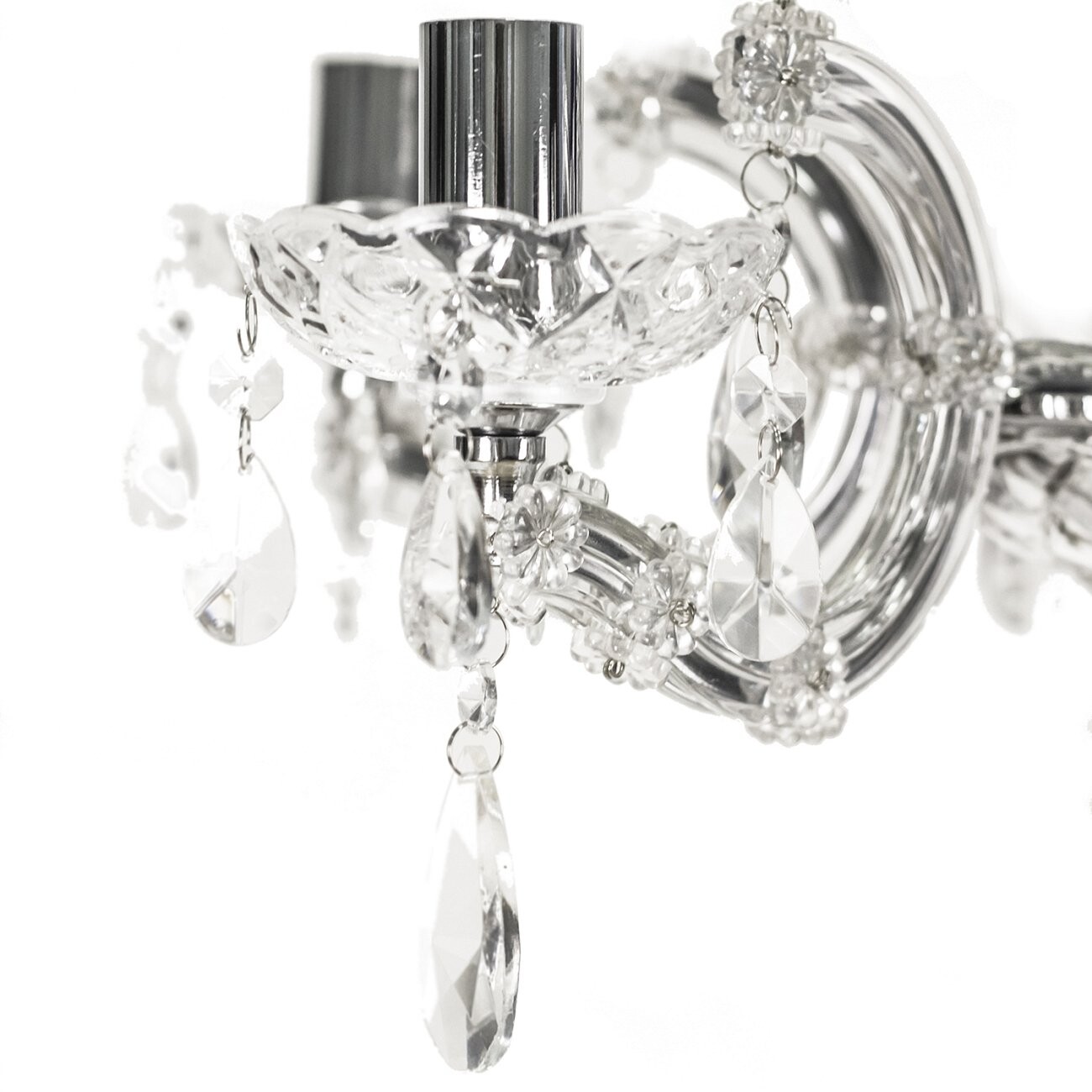 Люстра Lenura прозрачная - изображение 3