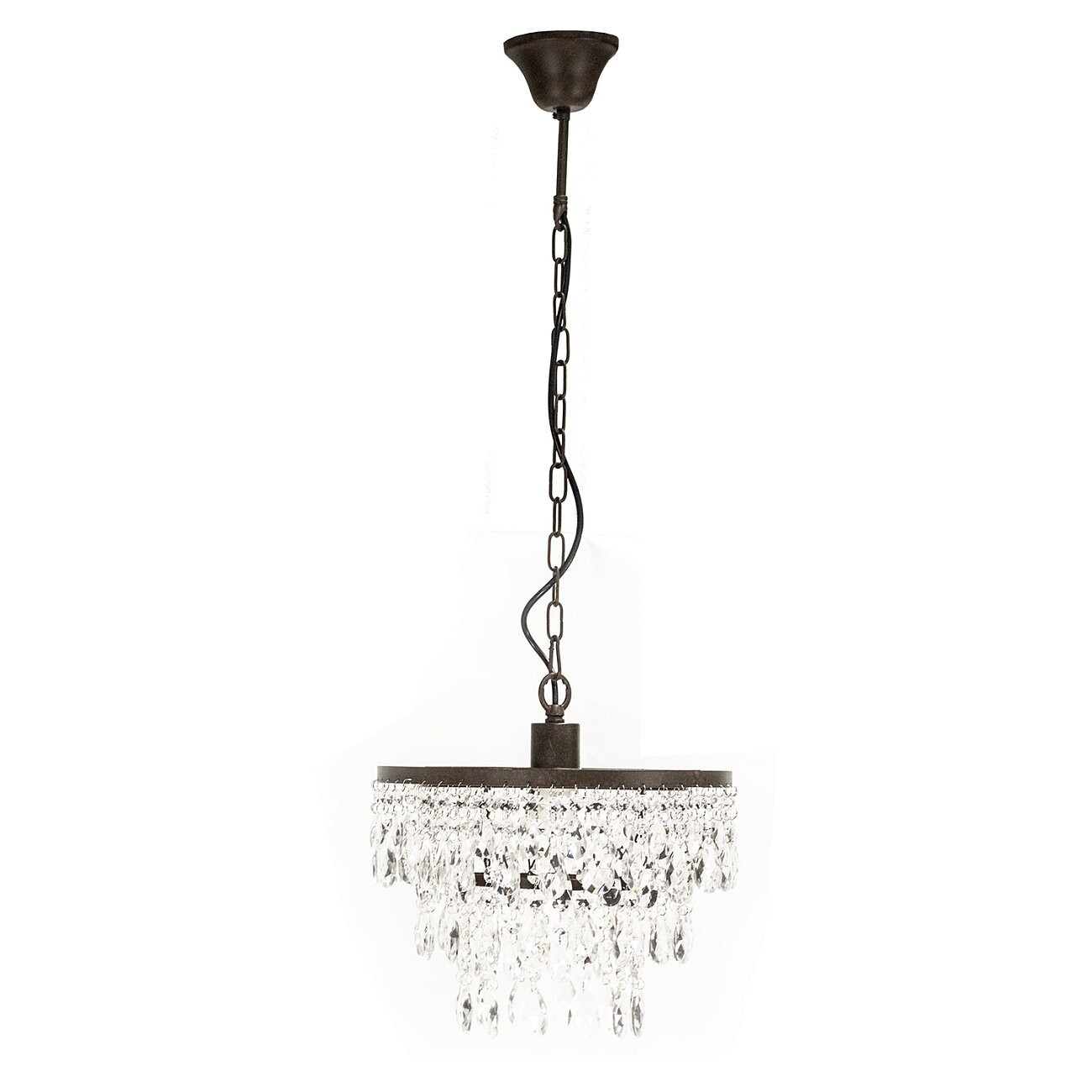 Люстра Quinn Большая прозрачная - изображение 2