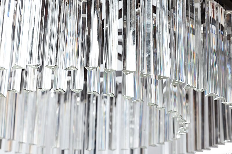 Люстра Rhys Prism чёрная, прозрачная - изображение 2