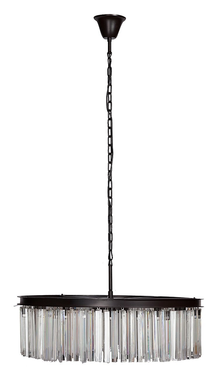 Люстра Rhys Prism чёрная, прозрачная - изображение 3