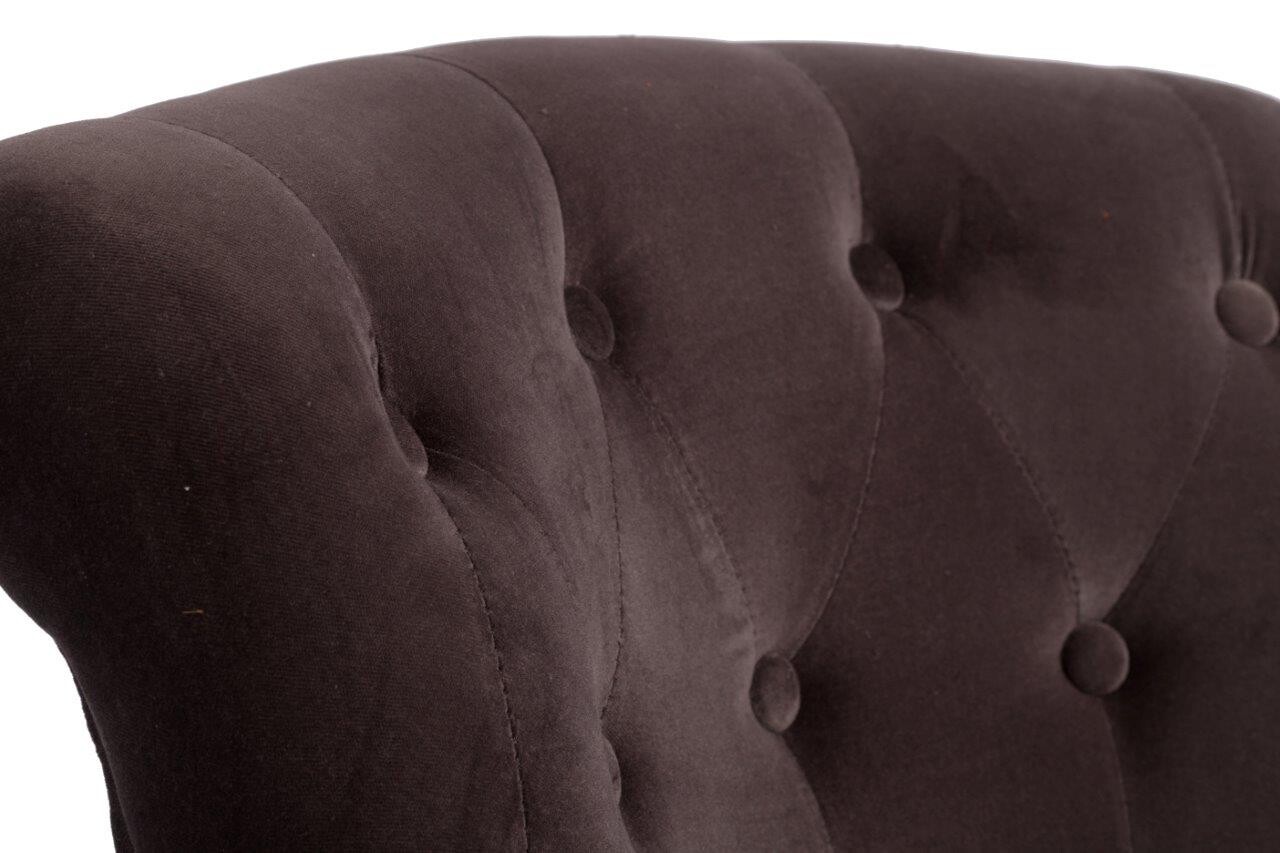 Кресло коричневое с гнутыми ножками Robelli - изображение 2