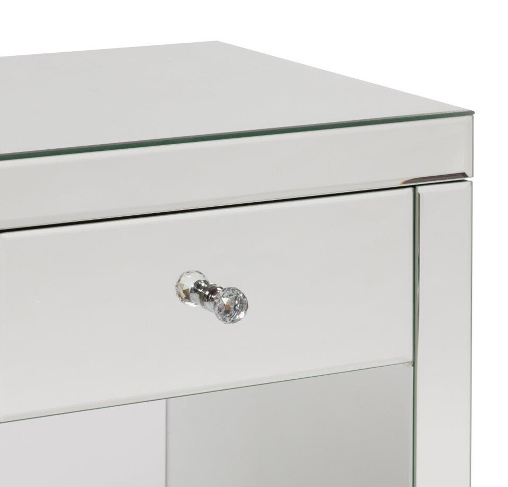 Приставной столик зеркальный с ящиком 45 см Branche - изображение 2