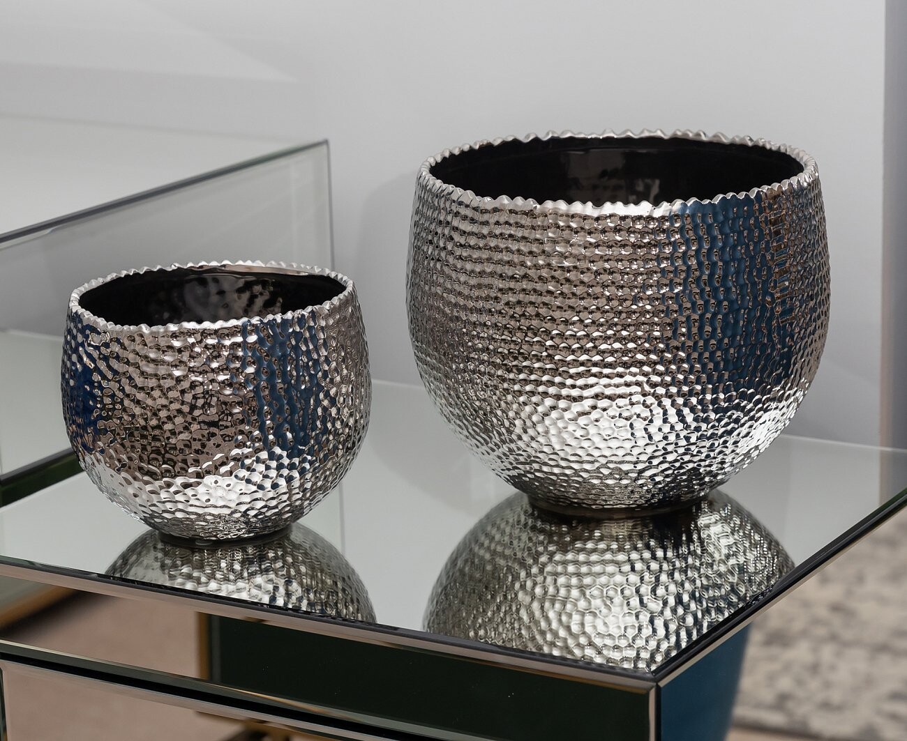 Тумбочка прикроватная зеркальная Branche - изображение 4