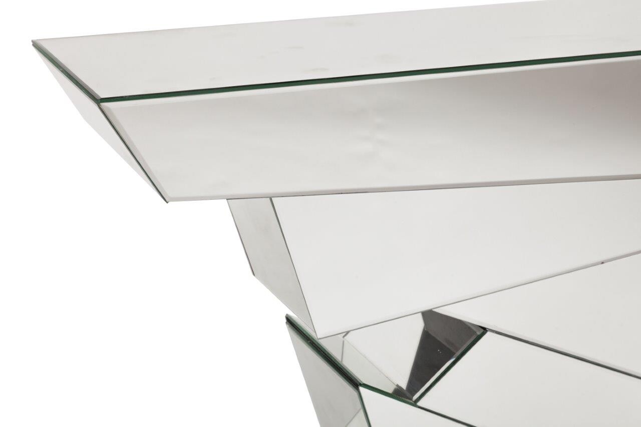 Консоль зеркальная с фигурной ножкой Trucco - изображение 3