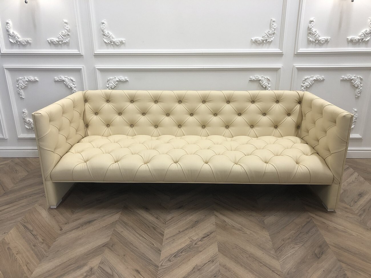 Диван Edwards большой прямой бежевый - изображение 3