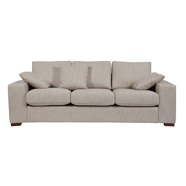 Диван Andrew Sofa большой прямой бежевый - изображение 1