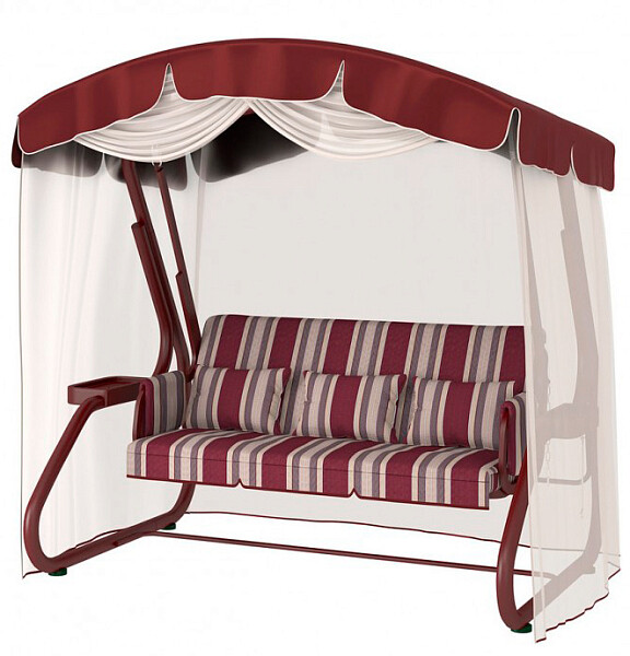 Качели садовые Leset 905 Bordo Premium - изображение 1