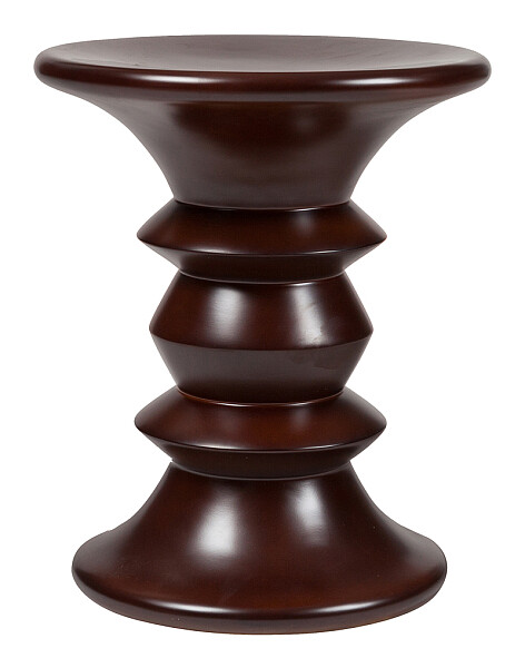 Табурет деревянный круглый Stool Model A коричневый - изображение 1