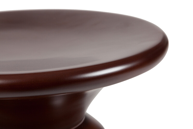 Табурет деревянный круглый Stool Model A коричневый - изображение 2