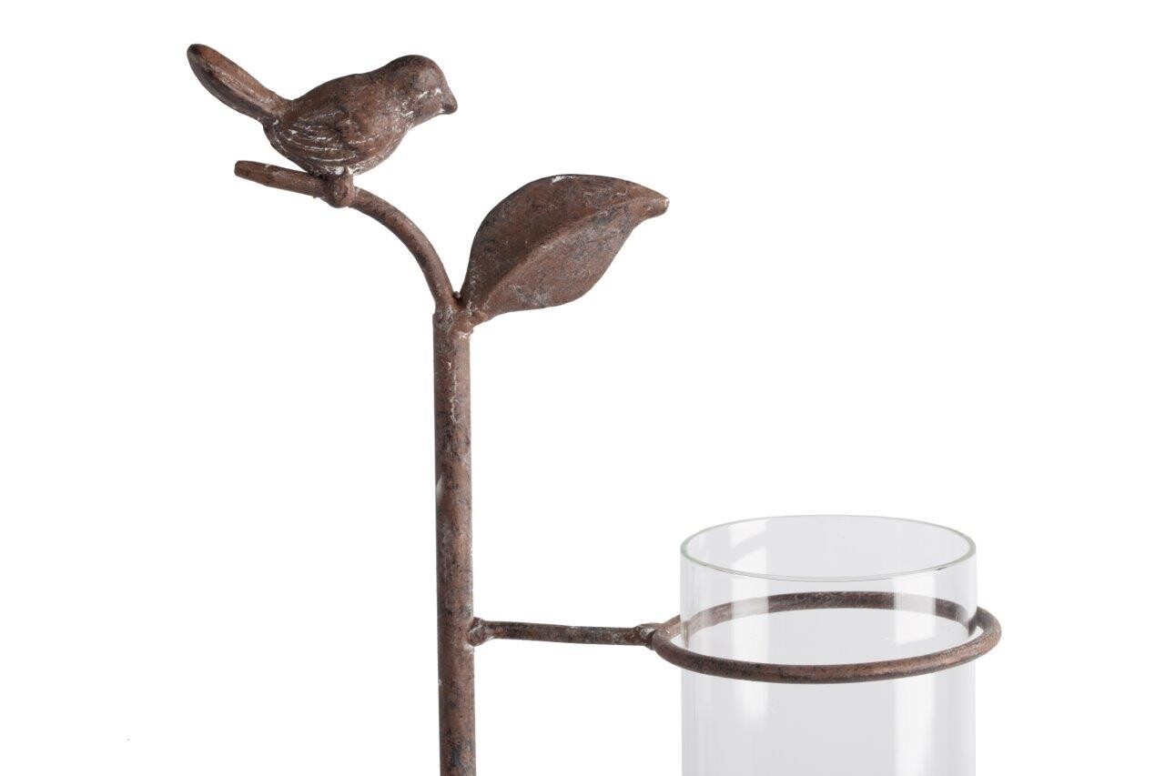 Ваза стеклянная на подставке Noteville - изображение 2