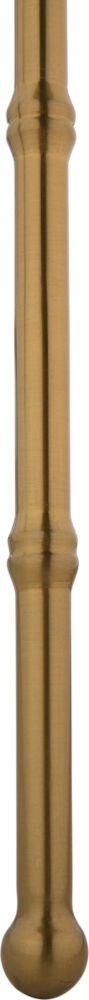 Подставка под цветы круглая серая с золотыми ножками 42 см Gems