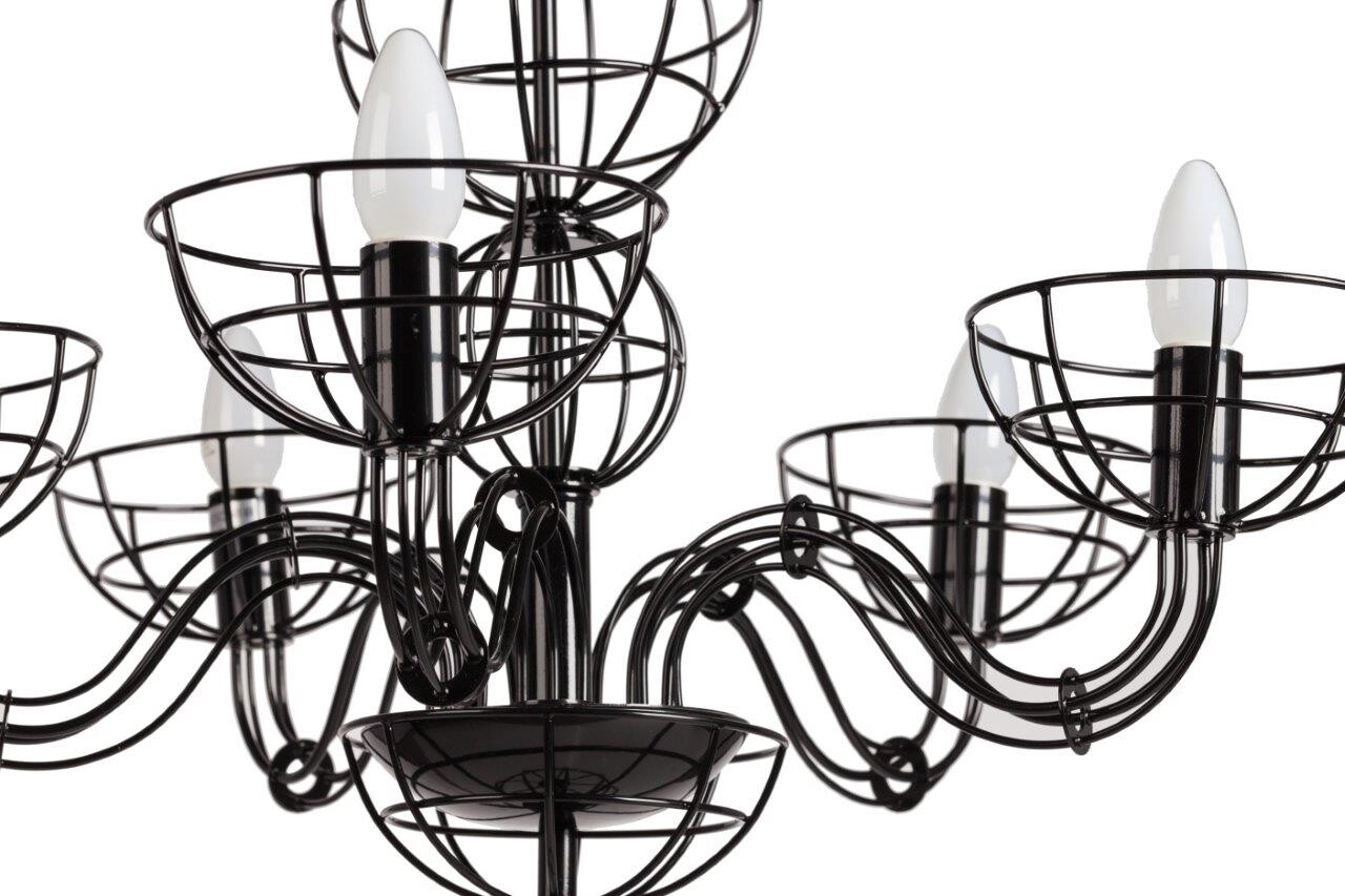 Люстра Barcelo чёрная - изображение 3