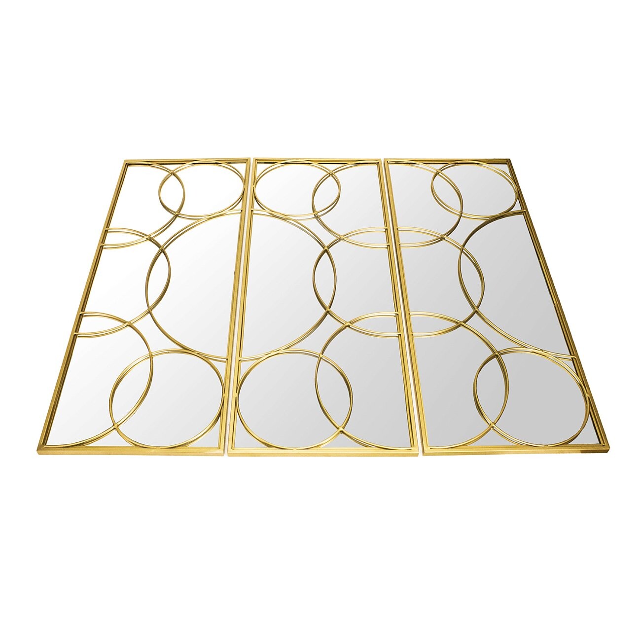 Панно зеркальное триптих золото Vega - изображение 2