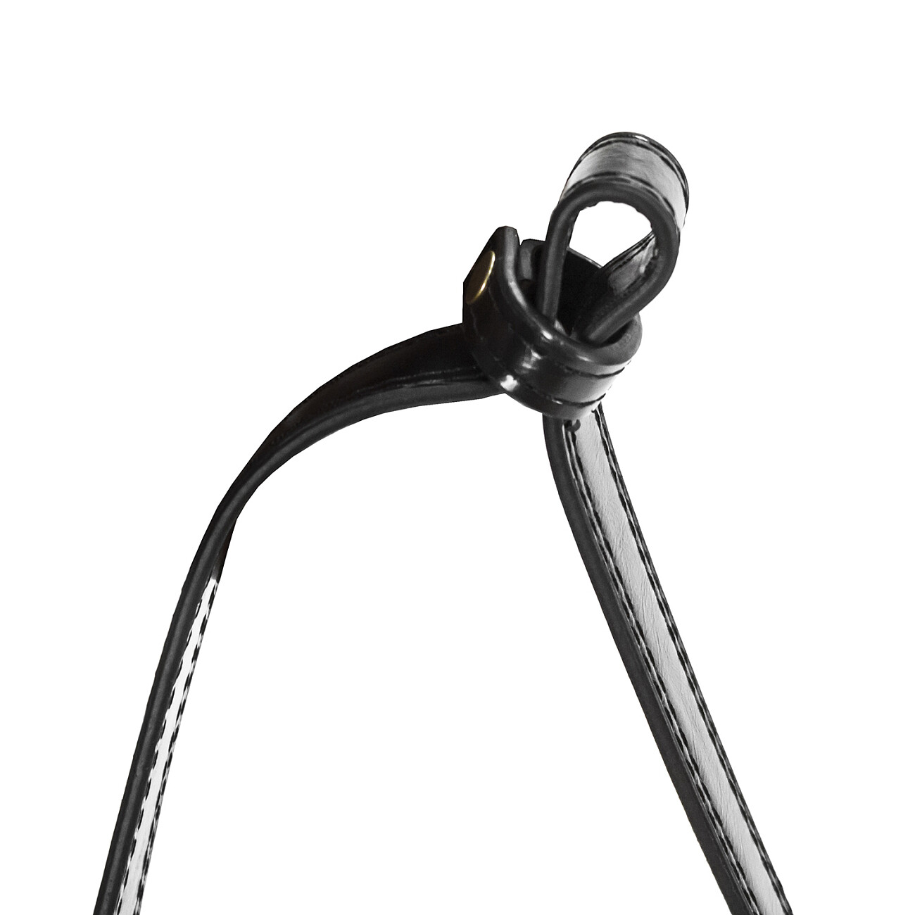 Зеркало на ремне круглое черное диаметр 61 см Mio - изображение 4