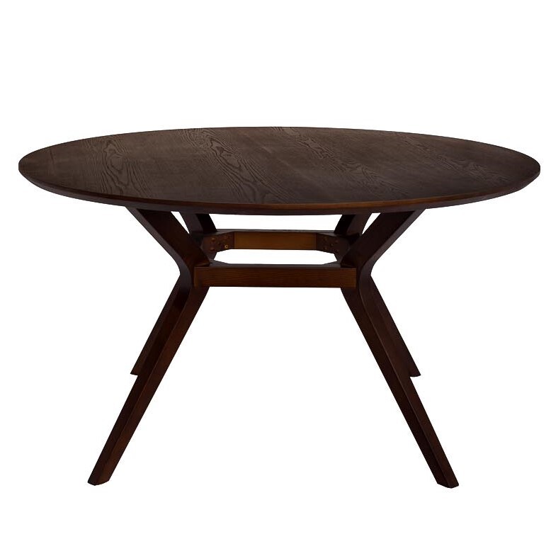 Обеденный стол круглый деревянный 140 см