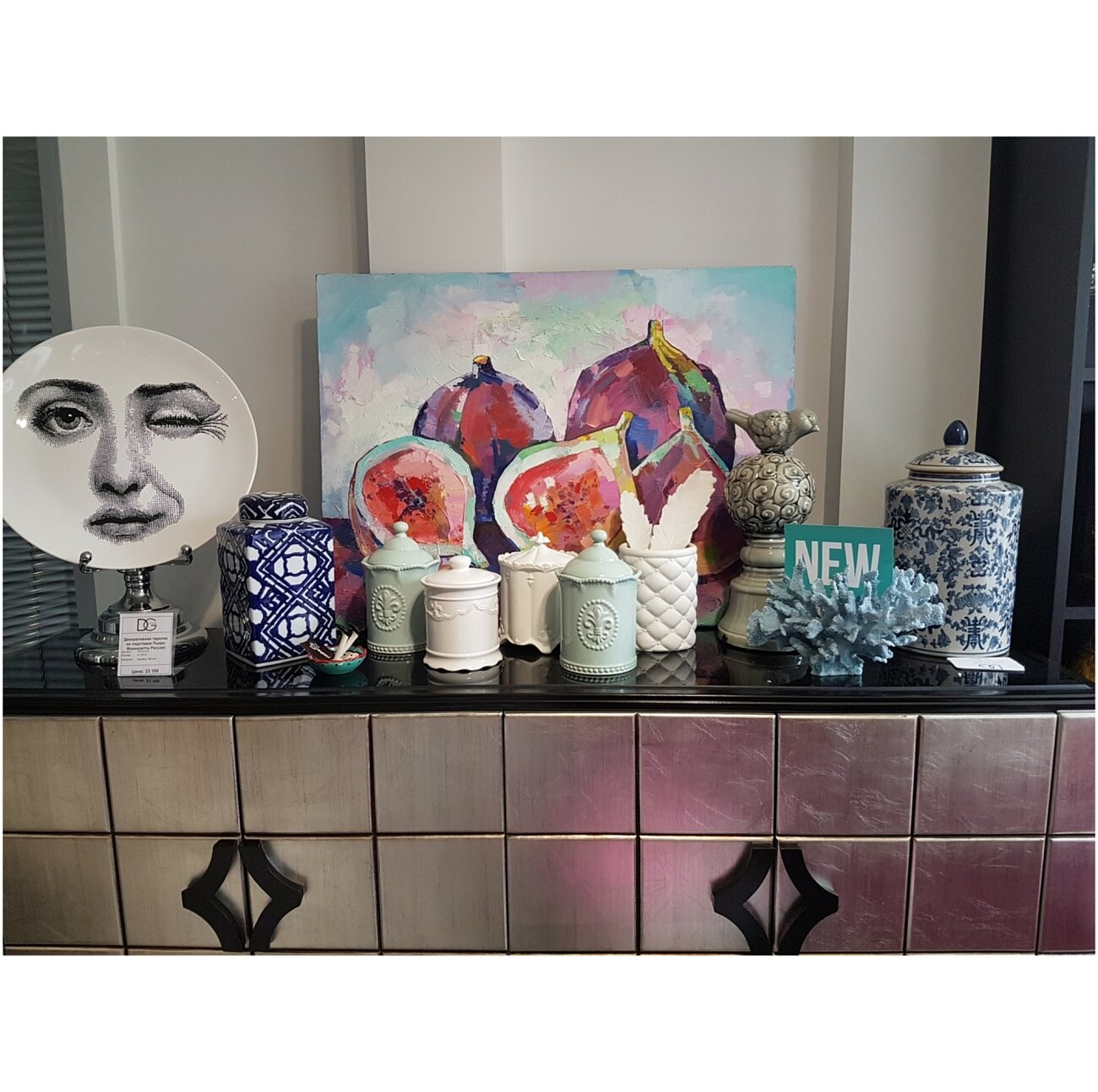 Декоративная тарелка на подставке Пьеро Форназетти Peccato - изображение 3