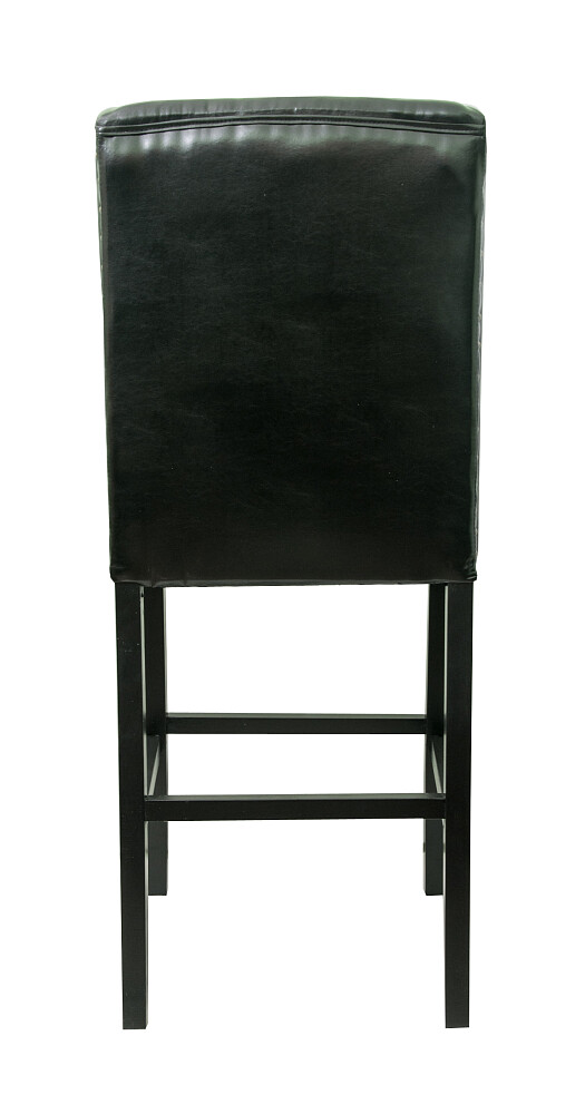 Барный стул с высокой спинкой черный Skipton black