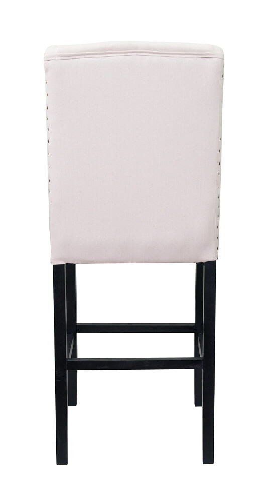 Барный стул с высокой спинкой бежевый Skipton beige ver.2