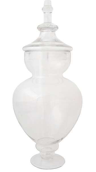 Ваза стеклянная прозрачная Mela Tall Vase - изображение 1